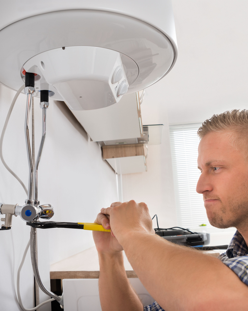 water heater installation